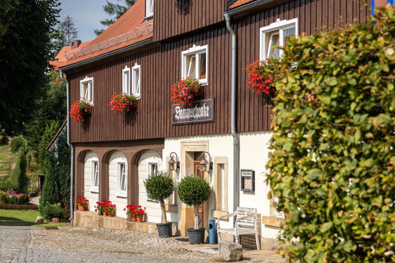 Dammschenke Gasthof & Hotel Kurort Jonsdorf Exterior foto