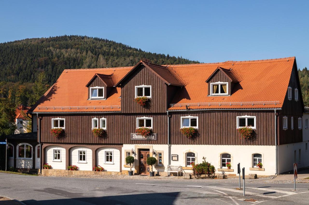 Dammschenke Gasthof & Hotel Kurort Jonsdorf Exterior foto